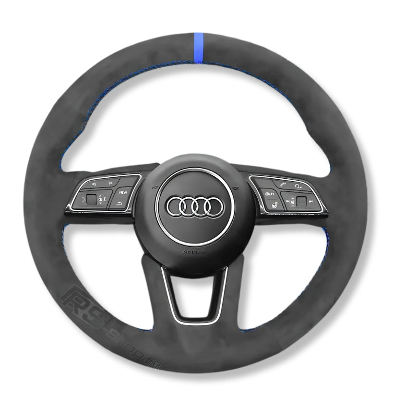 Round Audi B9 Steering Wheel Cover