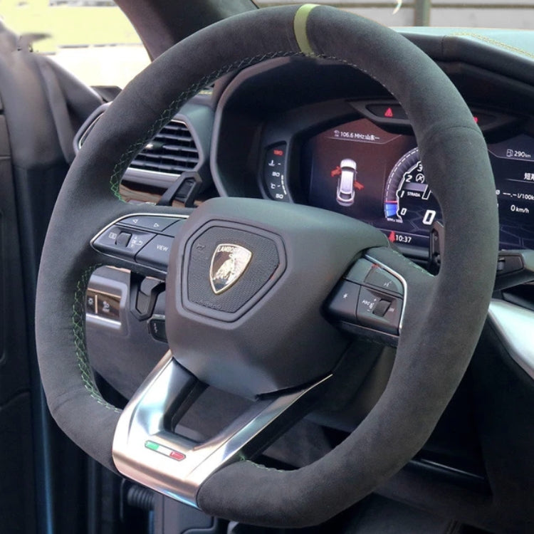 Lamborghini Urus Alcantara steering wheel cover