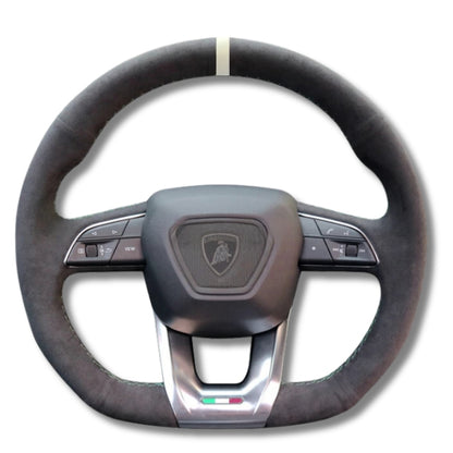 Lamborghini Urus Alcantara steering wheel cover