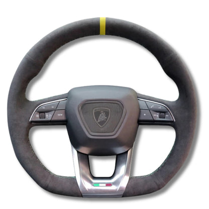 Lamborghini Urus Alcantara steering wheel cover