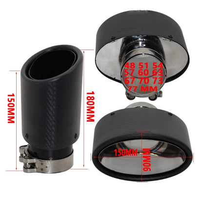 echappement ovale diametre 150mm