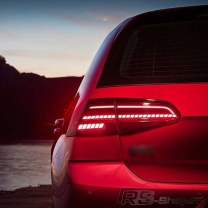 feux arriere golf 7 GTI rouge