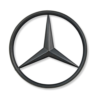Logo Etoile Mercedes Noir Arrière Coffre