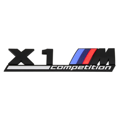 Logo BMW M2 / M3 / M4 / M5 Compétition Noir