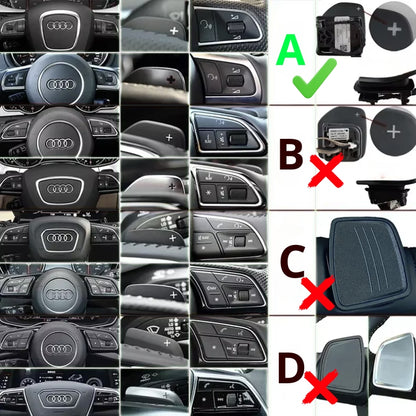 Audi B8 Aluminum Steering Wheel Paddle Shifters