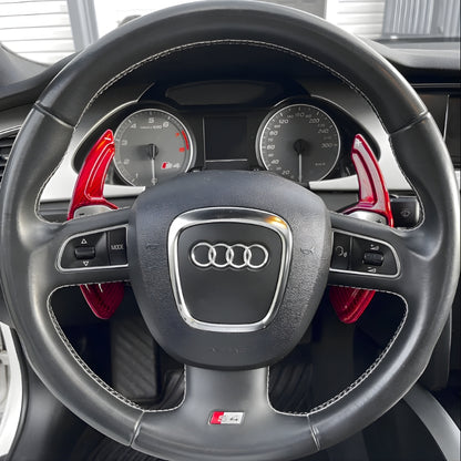Audi B8 Aluminum Steering Wheel Paddle Shifters