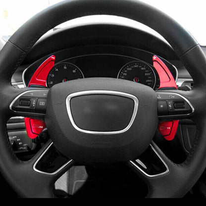 Audi B8 Aluminum Steering Wheel Paddle Shifters