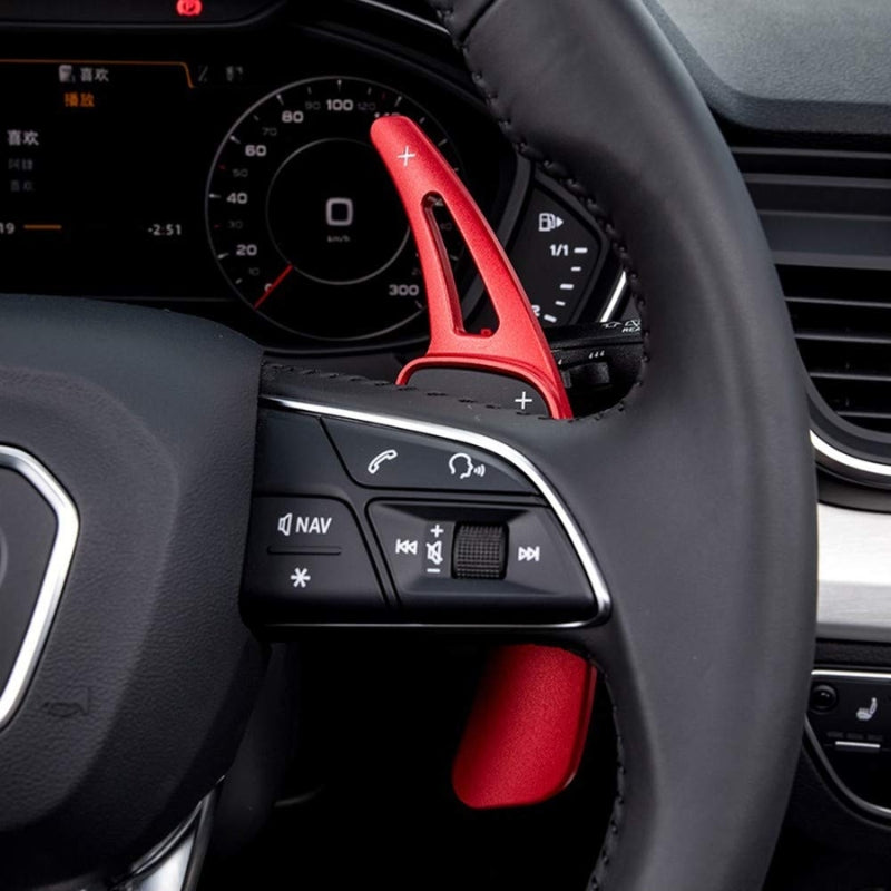 Audi B9 Aluminum Steering Wheel Paddle Shifters 