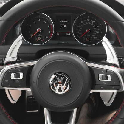 VW Golf 6 Aluminum Steering Wheel Paddle Shifters