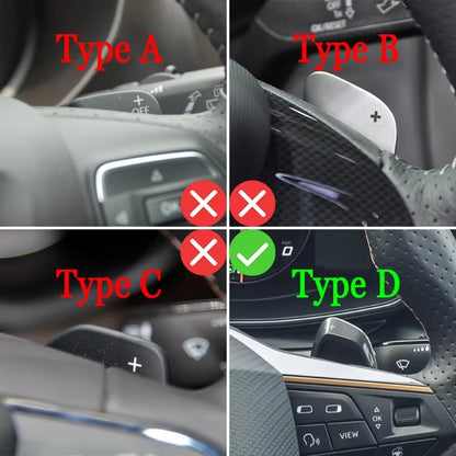 VW Golf 8 Aluminum Steering Wheel Paddle Shifters