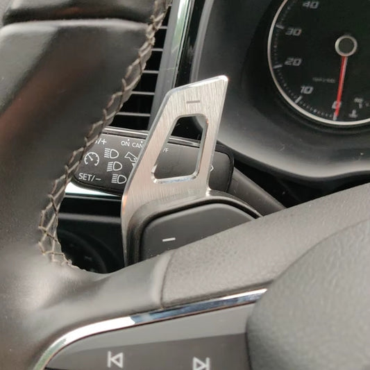 VW Golf 8 Aluminum Steering Wheel Paddle Shifters