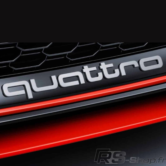 Logo Grille Calandre Quattro