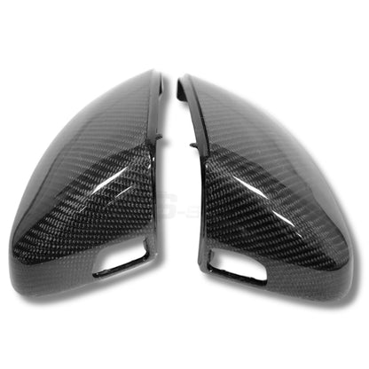 Coques de rétroviseurs pour Audi A3 8V S3 RS3 en noir brillant Coques de rétroviseurs pour Audi A3 8V S3 RS3 en noir brillant