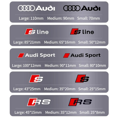 Sticker Audi S LINE / RS