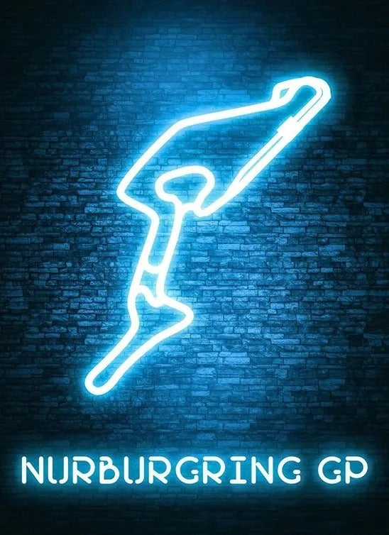 Poster Affiche Circuit