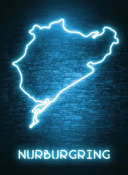 Poster Affiche Circuit