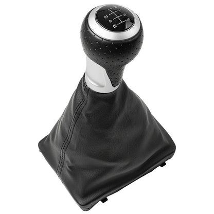 Audi A4 / A5 / Q5 Schaltknauf aus Leder mit Schaltmanschette