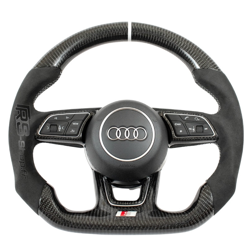 volant ausi s3 8v blanc