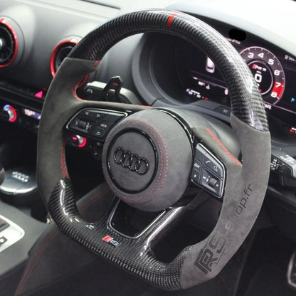 volant audi rs3 8v carbone alcantara