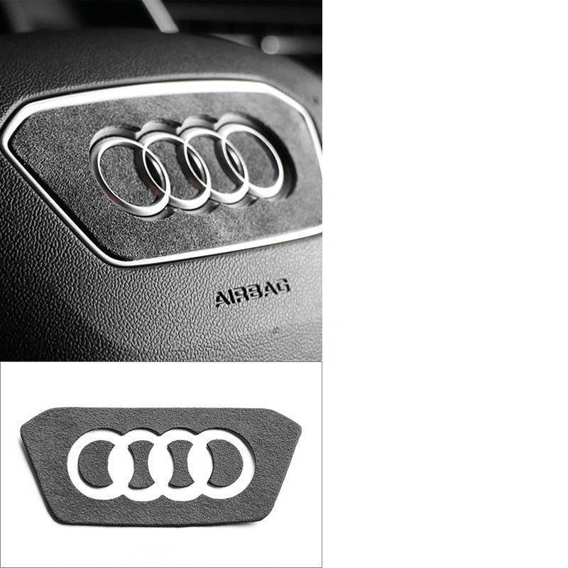 Sticker Volant Alcantara Audi