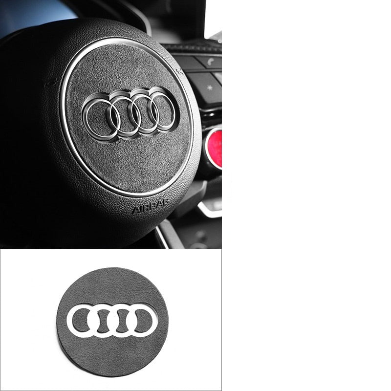 Sticker Volant Alcantara Audi