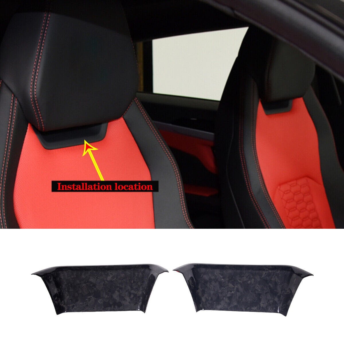 Forged Carbon Interior Insert for Lamborghini Urus 