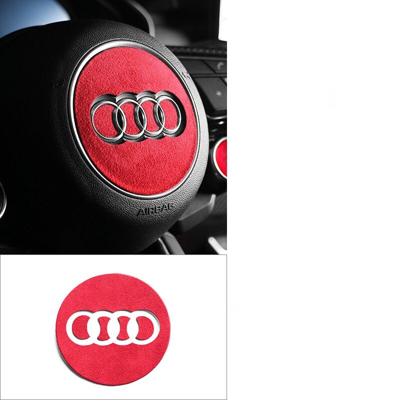 Sticker Volant Alcantara Audi