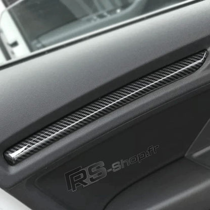 Carbon Fiber Door/Dashboard Inserts for A3/S3/RS3 8V