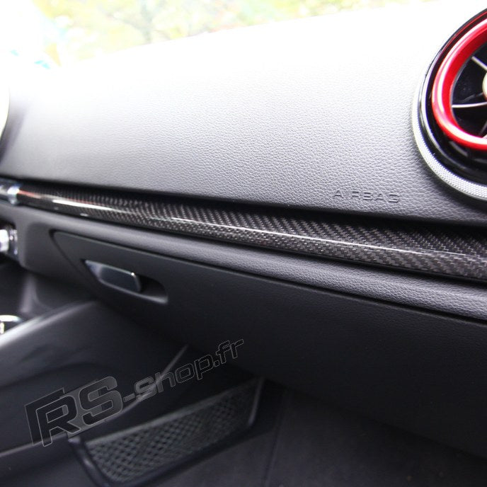 Carbon Fiber Door/Dashboard Inserts for A3/S3/RS3 8V