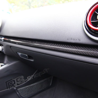 Carbon Fiber Door/Dashboard Inserts for A3/S3/RS3 8V
