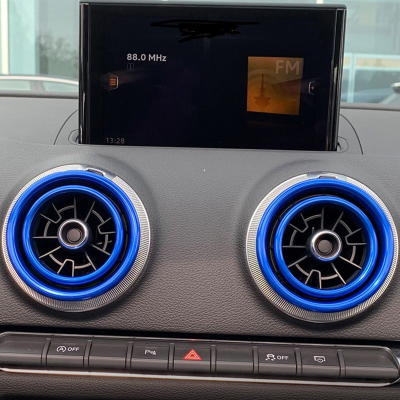 cercle aeration audi bleu a3